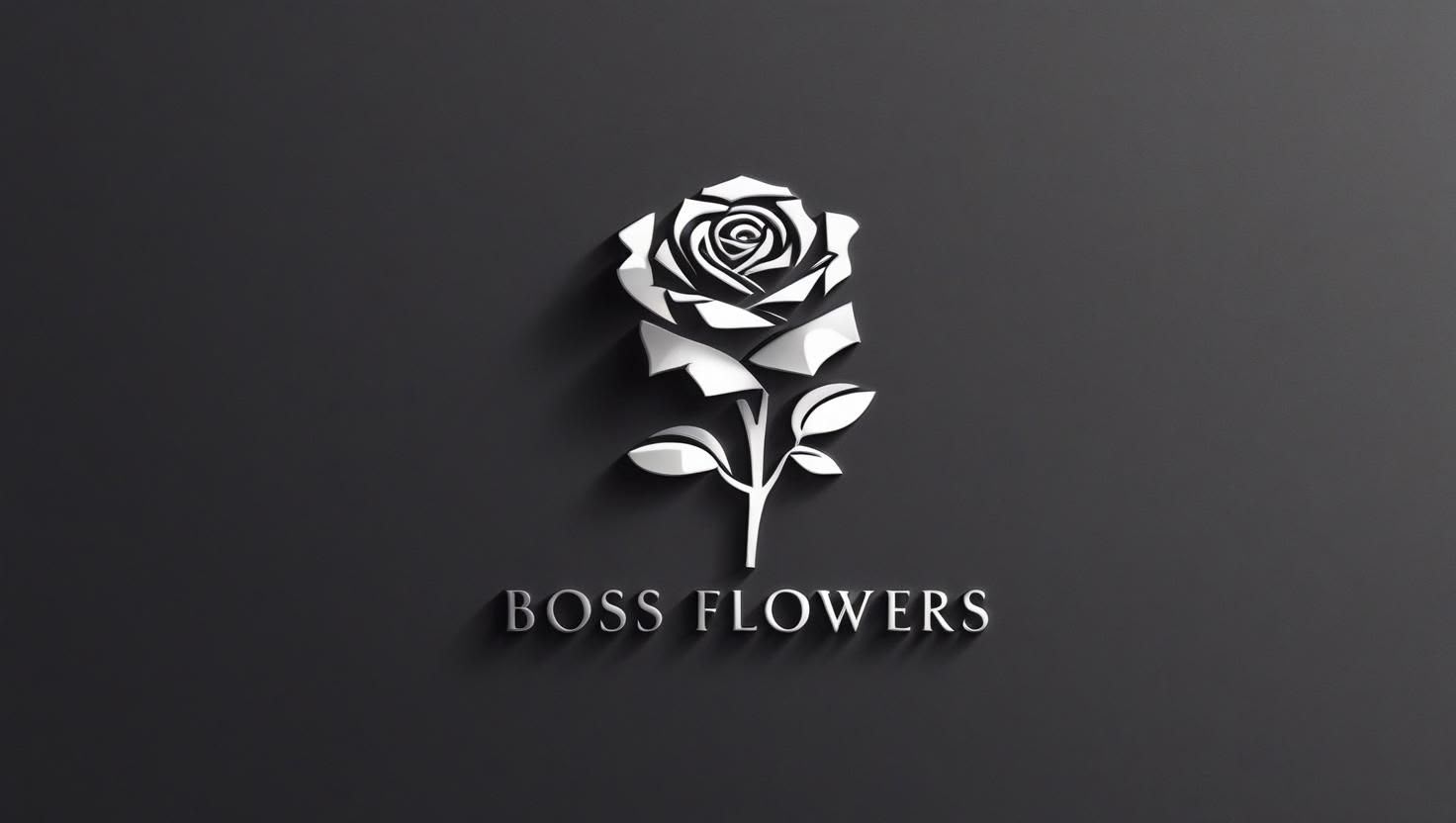 Logo de Boss Flowers